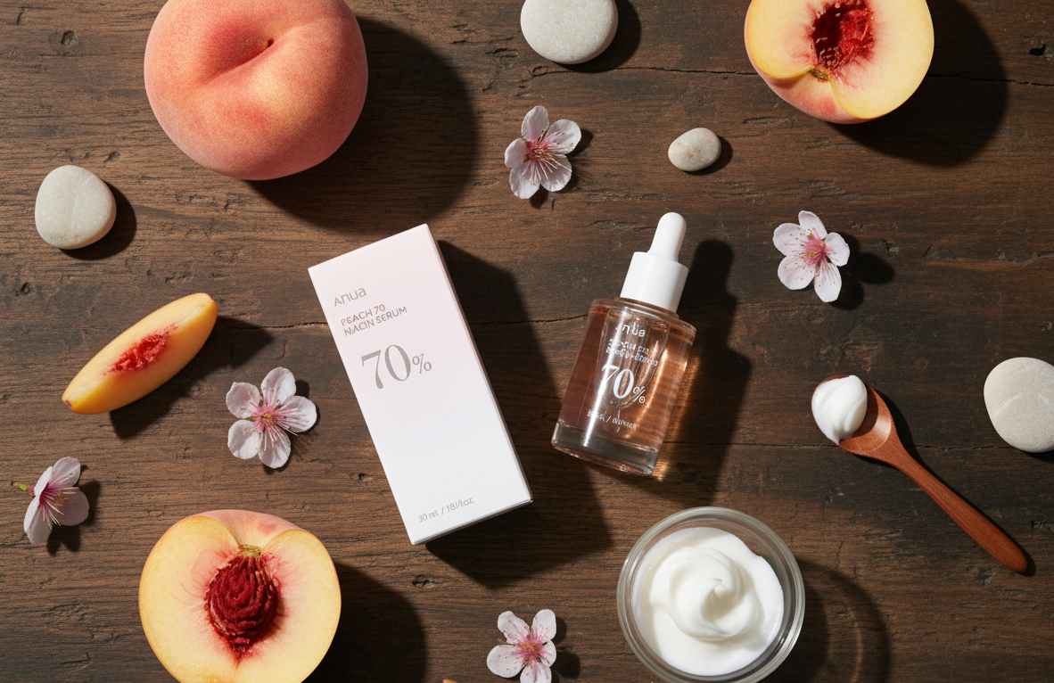 Anua Peach 70 Niacin Serum – Brightening & Hydrating