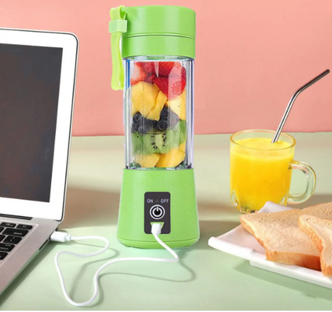 Portable Mini 6-Blade Juicer Blender