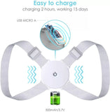 Smart Rechargeable Posture Corrector Belt