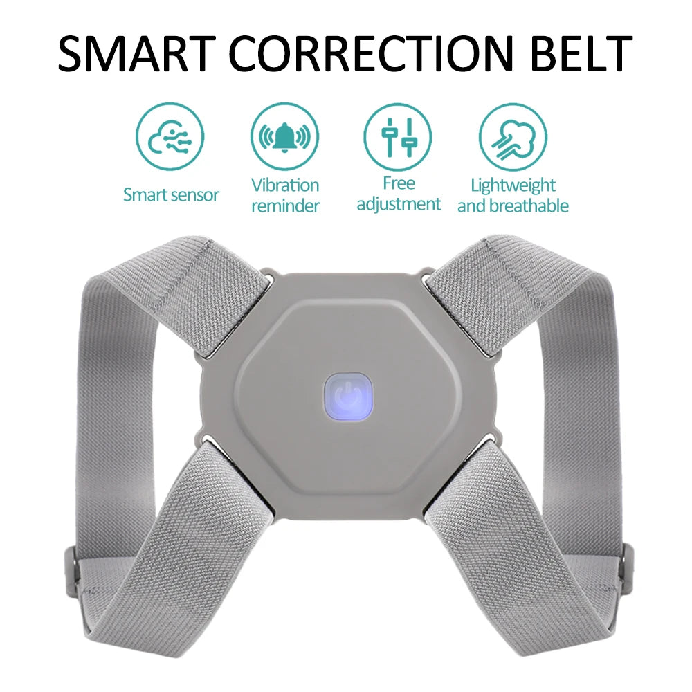 Smart Rechargeable Posture Corrector Belt