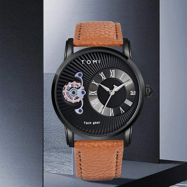 TOMI T-104 Analog Watch – Soft Strap, Unisex