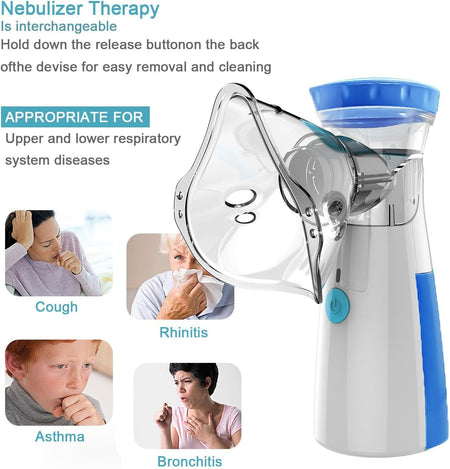 JSL-W302 Portable Nebulizer – Quiet & Efficient Inhaler