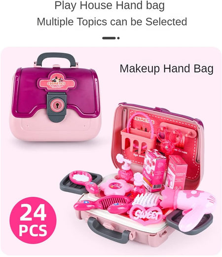 24‑Piece Girls’ Fashion & Beauty Toy Set
