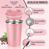 Stylish Leak-Proof Coffee Cup – Durable for Home, Office & Travel