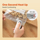2-in-1 Mini Heat Sealer (USB Rechargeable) – Snack & Food Bags